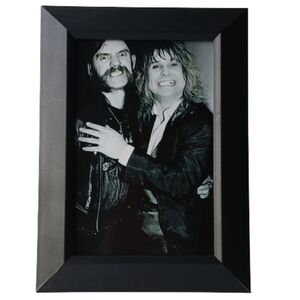 Lemmy Kilmister Ozzy Osbourne music  70s 80s rocknroll Black Sabbath Motorhead